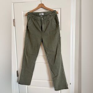 PAIGE Drew pants in Olive